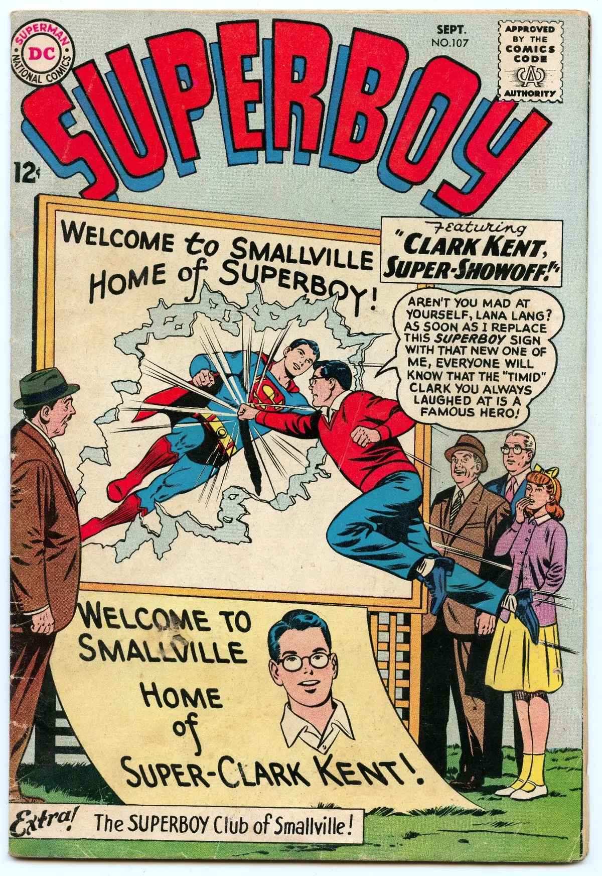 Superboy 107 (Sep 1963) Vg (4.0) 1