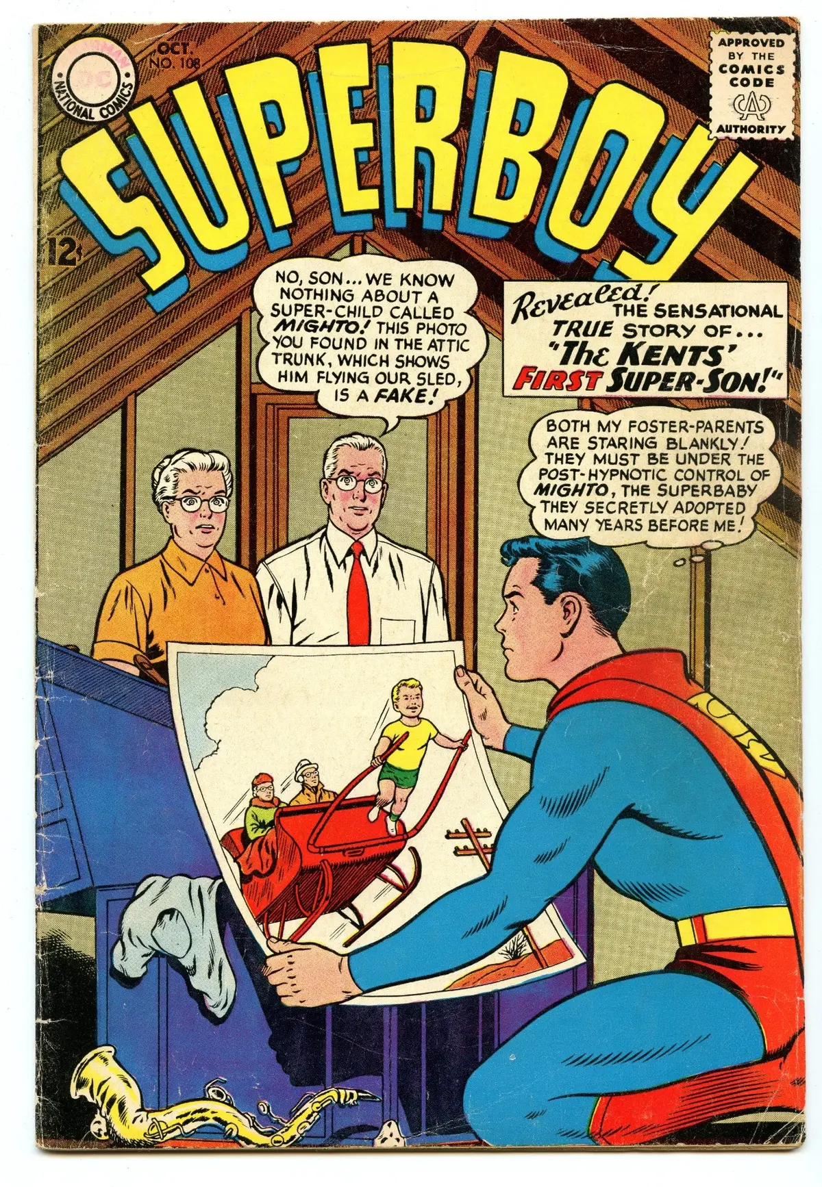Superboy 108 (Oct 1963) Vg- (3.5) 1