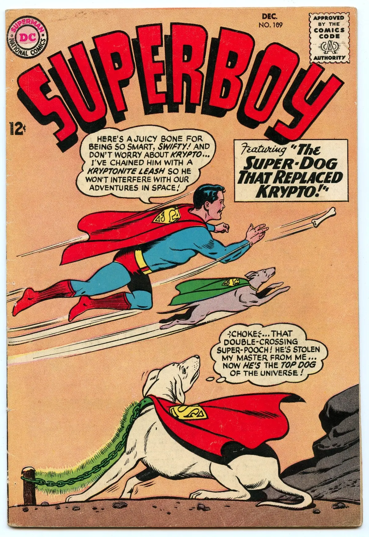 Superboy 109 (Dec 1963) Vg+ (4.5) 1