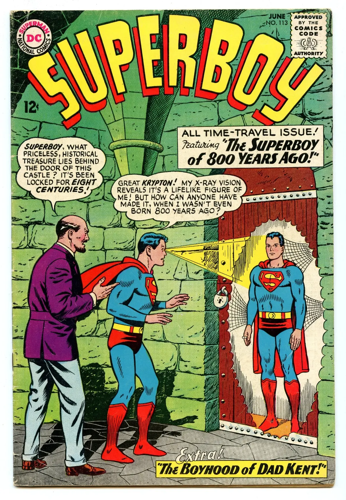 Superboy 113 (Jun 1964) Vg (4.0) 1
