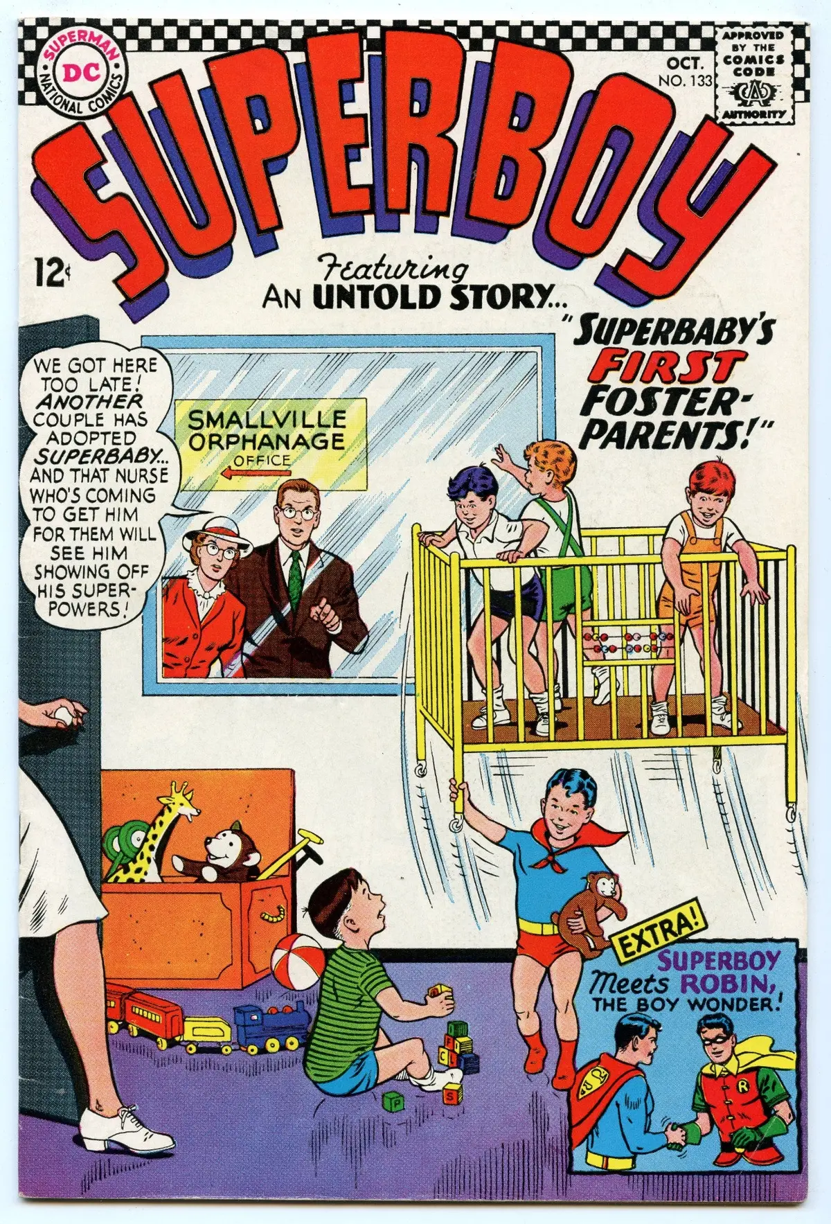 Superboy 133 (Oct 1966) Fi (6.0) 1