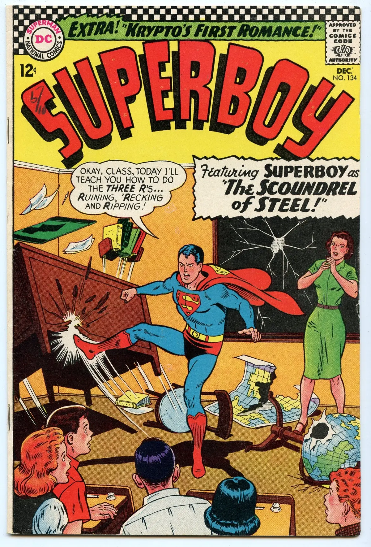 Superboy 134 (Dec 1966) Fi- (5.5) 1