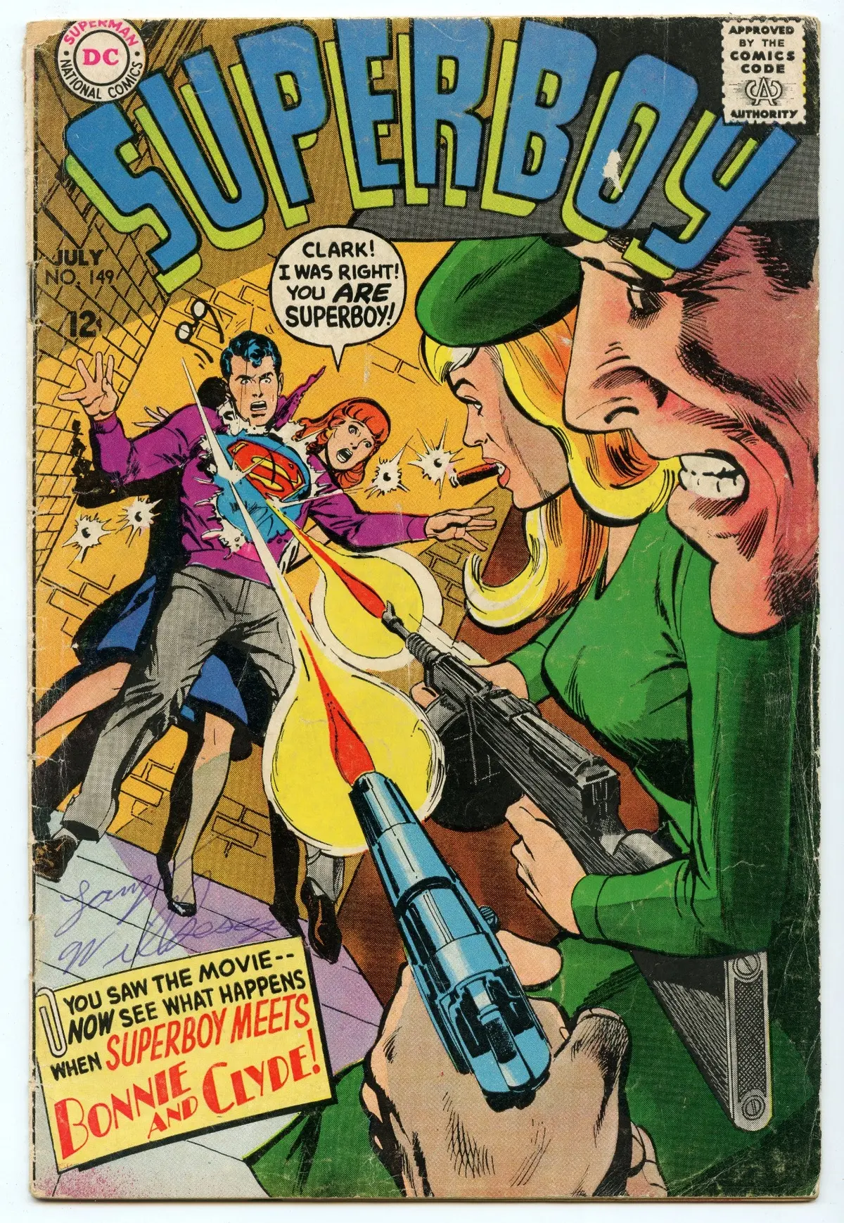 Superboy 149 (Jul 1968) Vg (4.0) 1