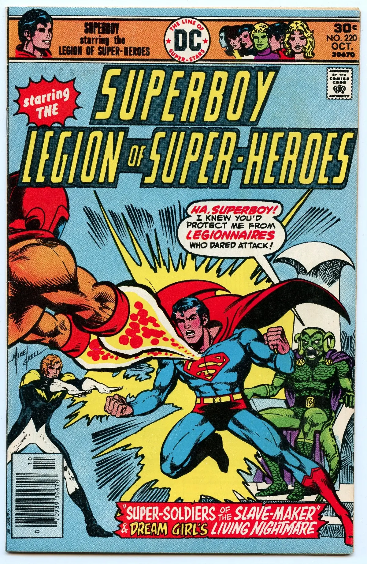 Superboy 220 (Oct 1976) Nm- (9.2) 1
