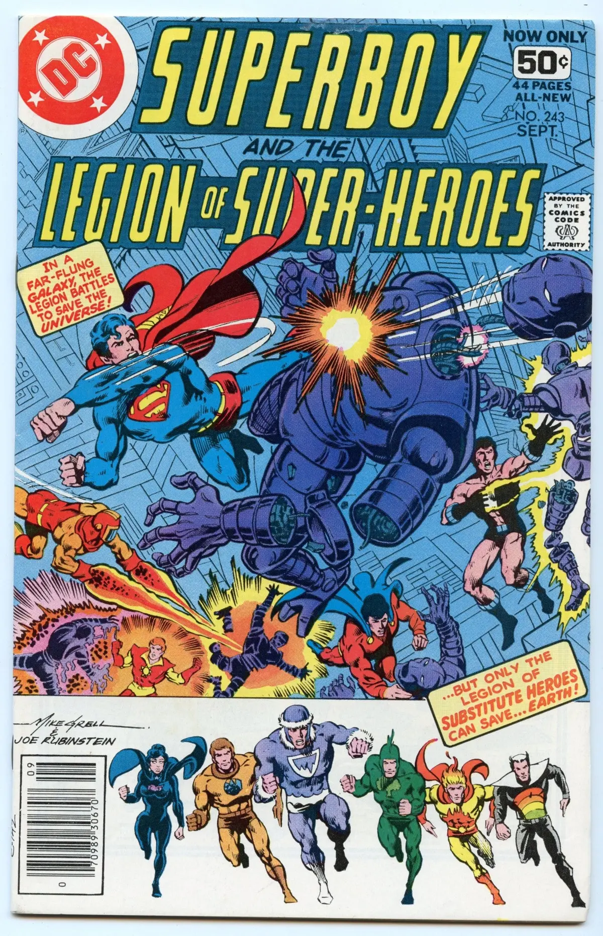 Superboy 243 (Sep 1978) Vf (8.0) 1