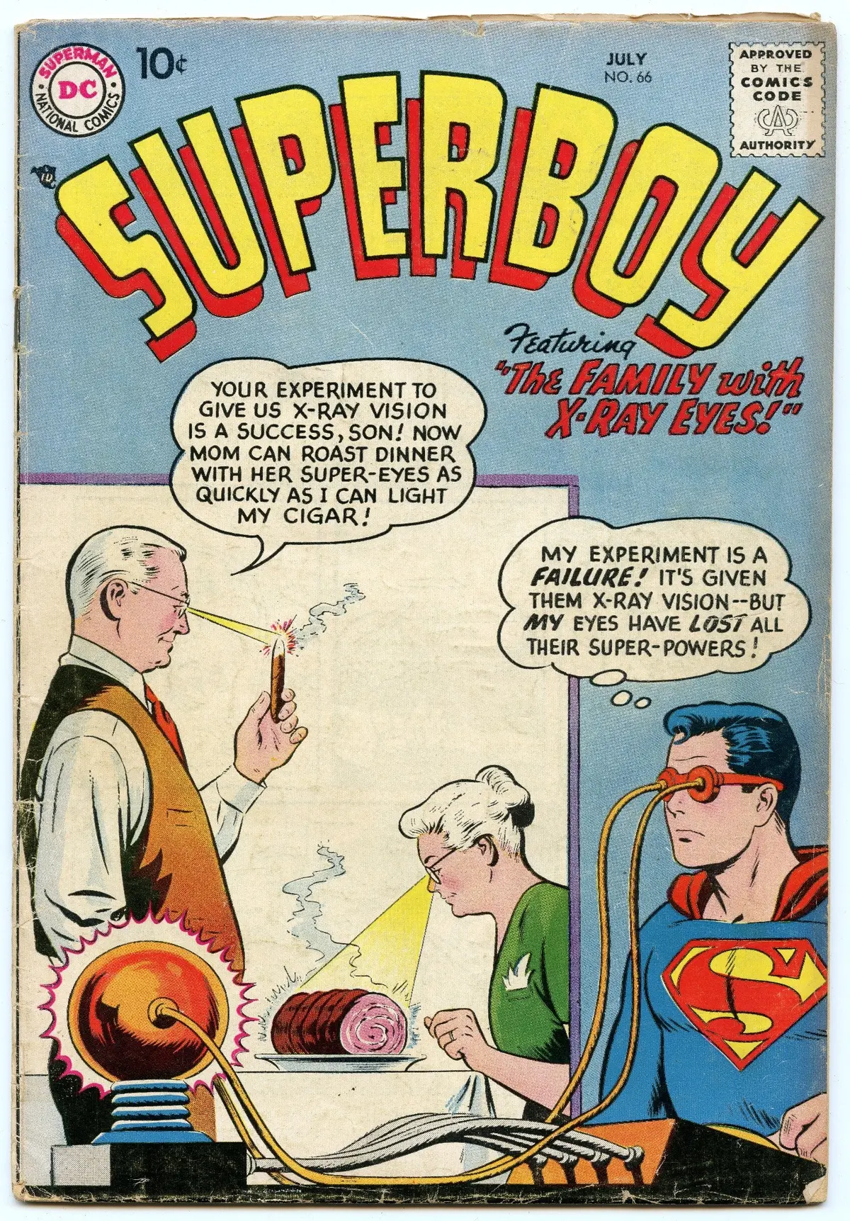 Superboy 66 (Jul 1958) Gd-Vg (3.0) 1