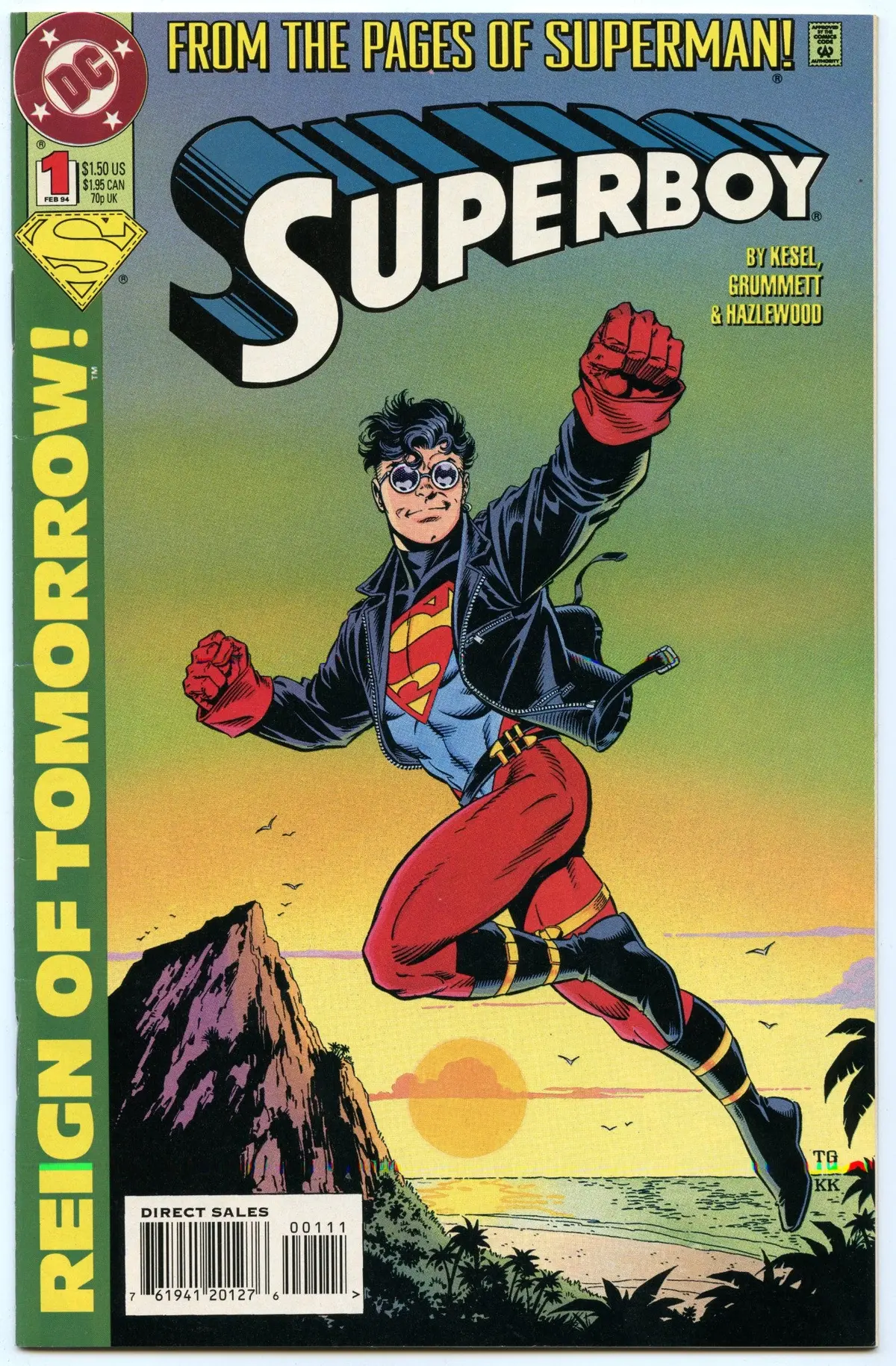 Superboy V3 1 (Feb 1994) Nm- (9.2) 1