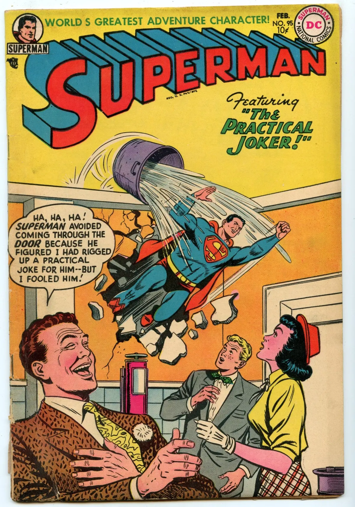 Superman 95 (Feb 1955) Vg- (3.5) 1