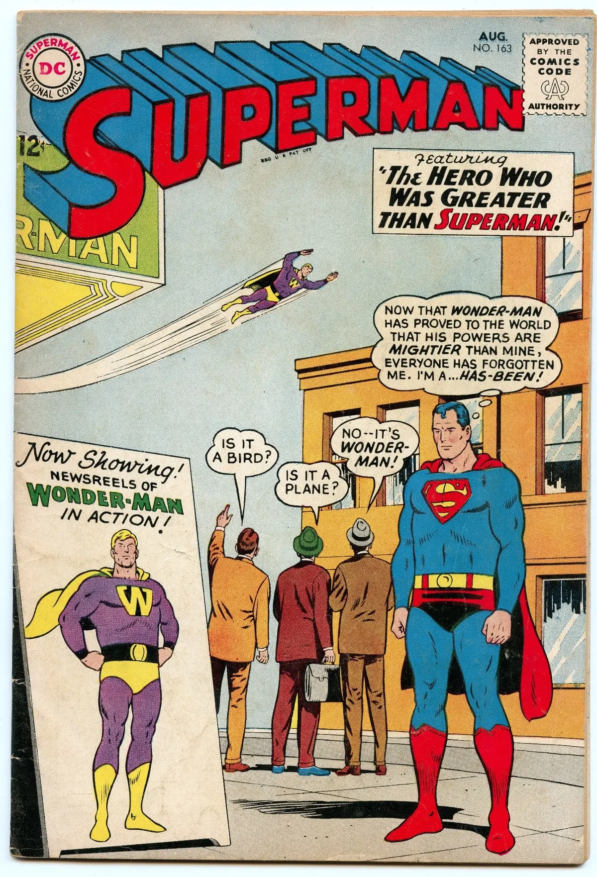 Superman 163 (Aug 1963) Vg+ (4.5) 1