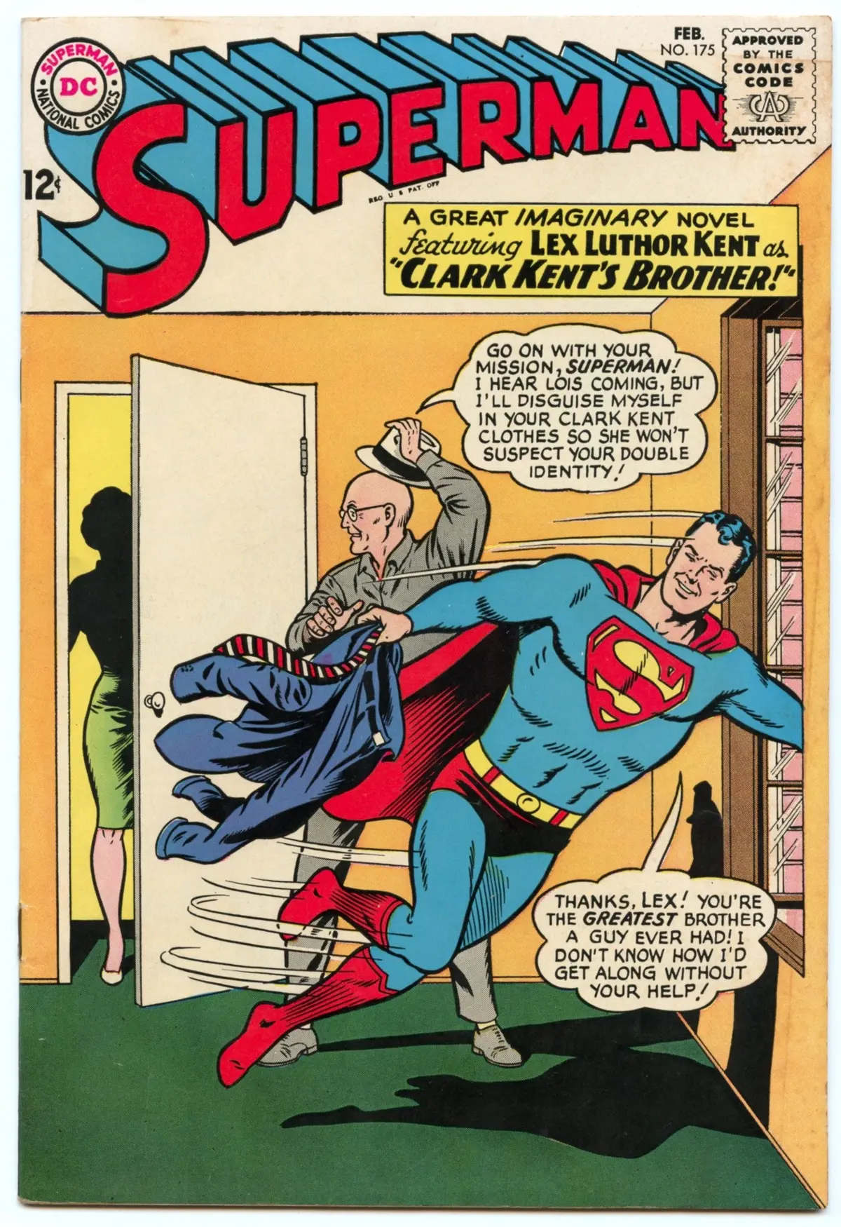 Superman 175 (Feb 1965) Fi+ (6.5) 1