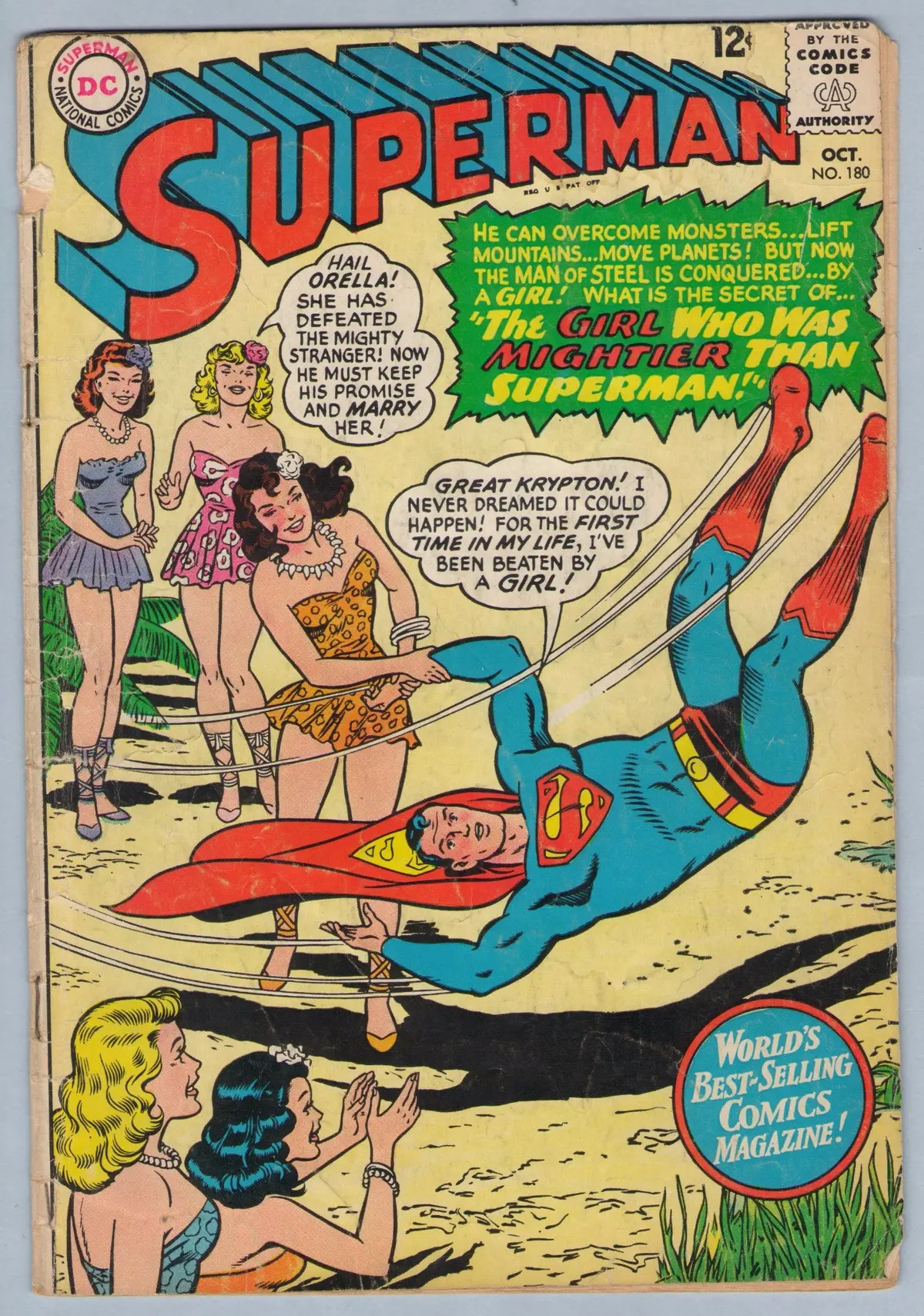 Superman 180 (Oct 1965) Gd (2.0) 1