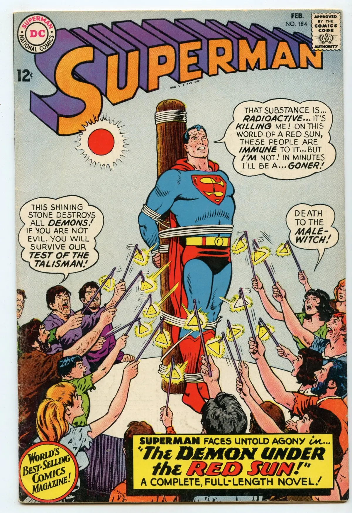 Superman 184 (Feb 1966) Fi- (5.5) 1