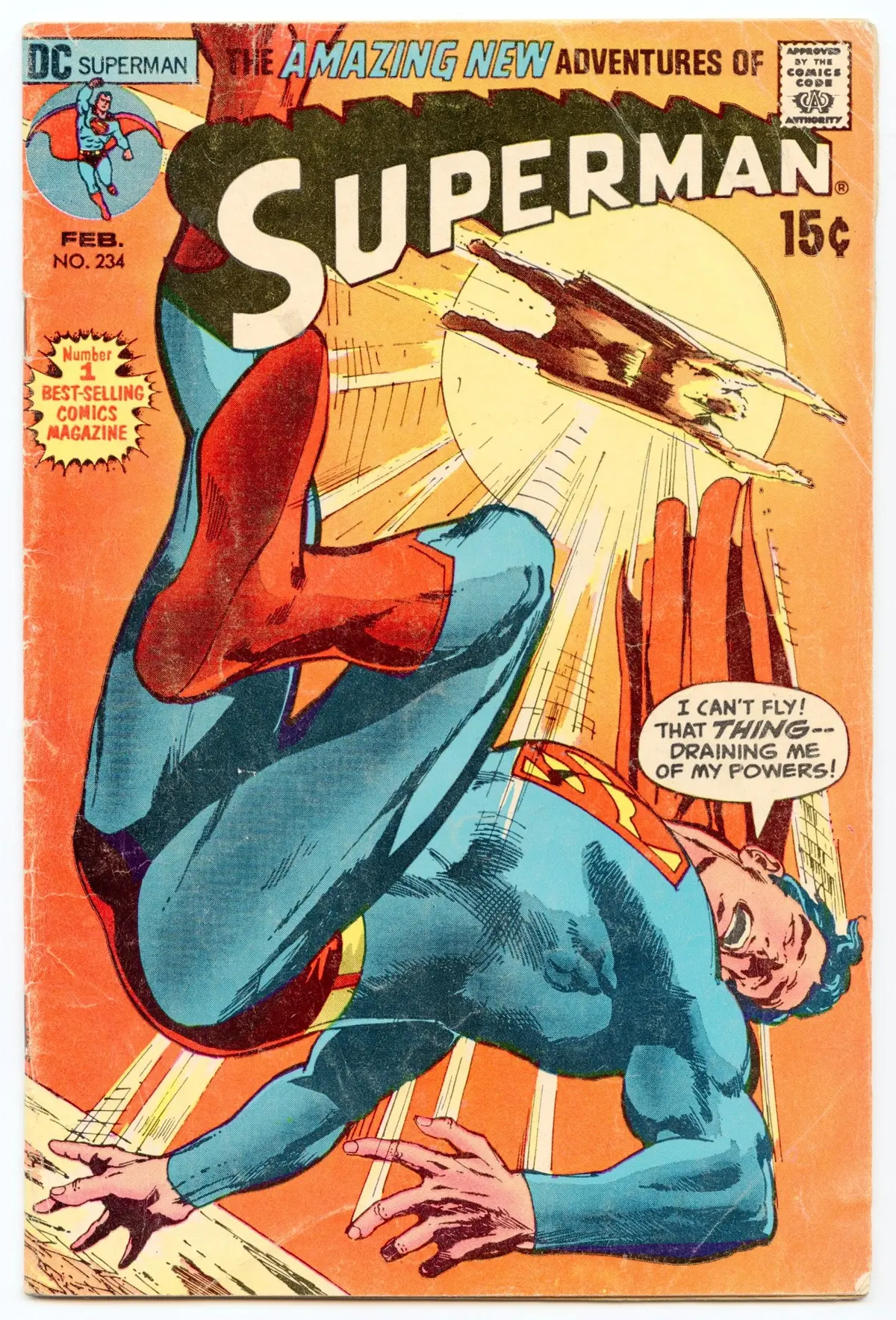 Superman 234 (Feb 1971) Vg- (3.5) 1