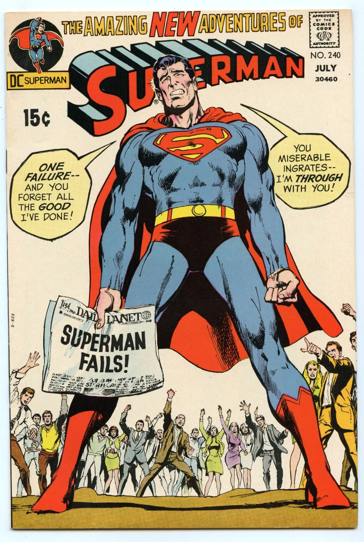 Superman 240 (Jul 1971) Nm- (9.2) 1