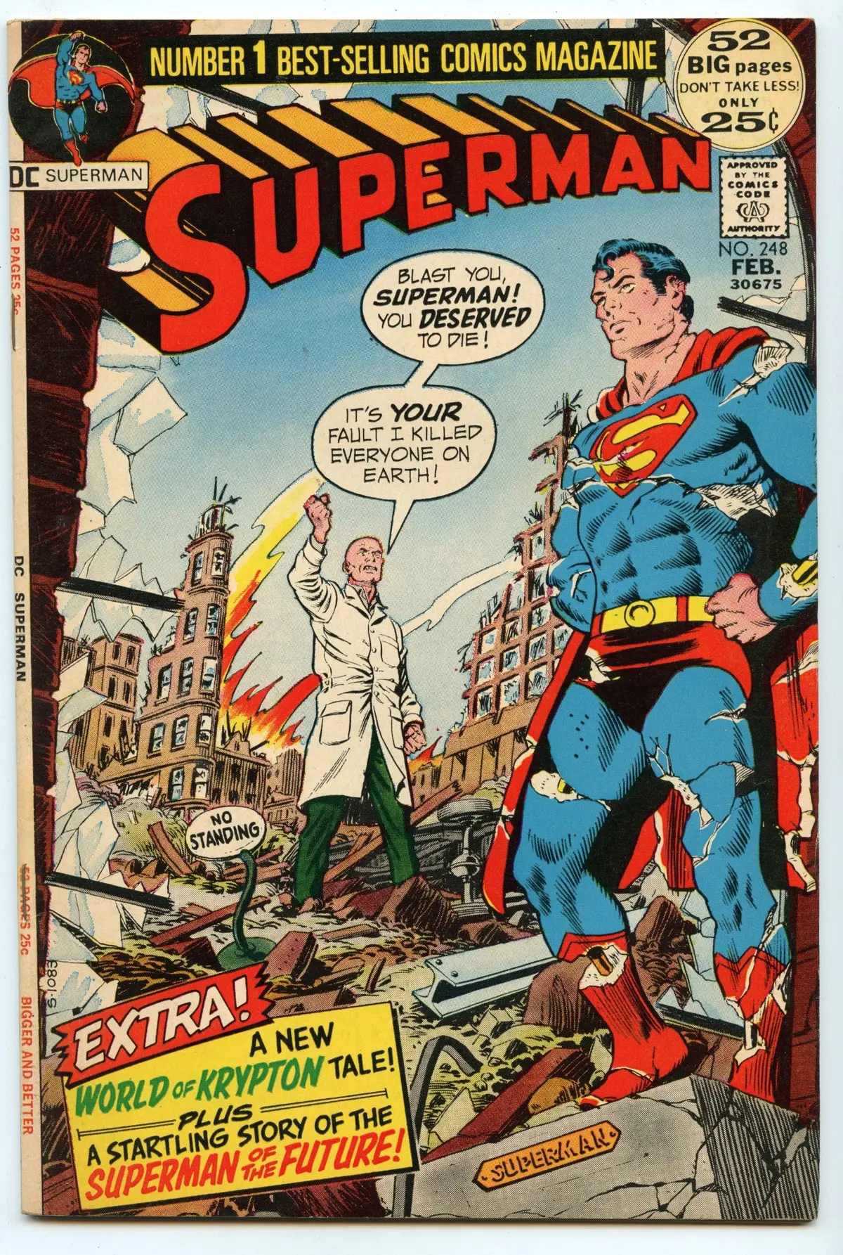 Superman 248 (Feb 1972) Vf/Nm (9.0) 1