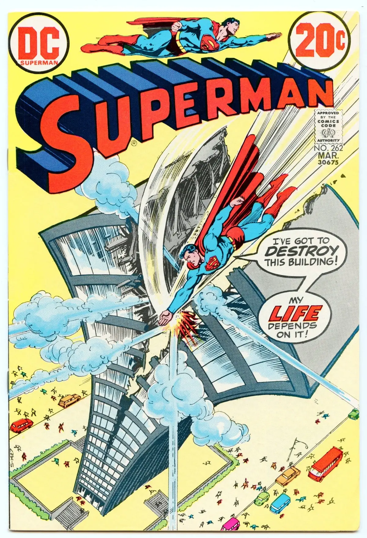 Superman 262 (Mar 1973) Fi-Vf (7.0) 1