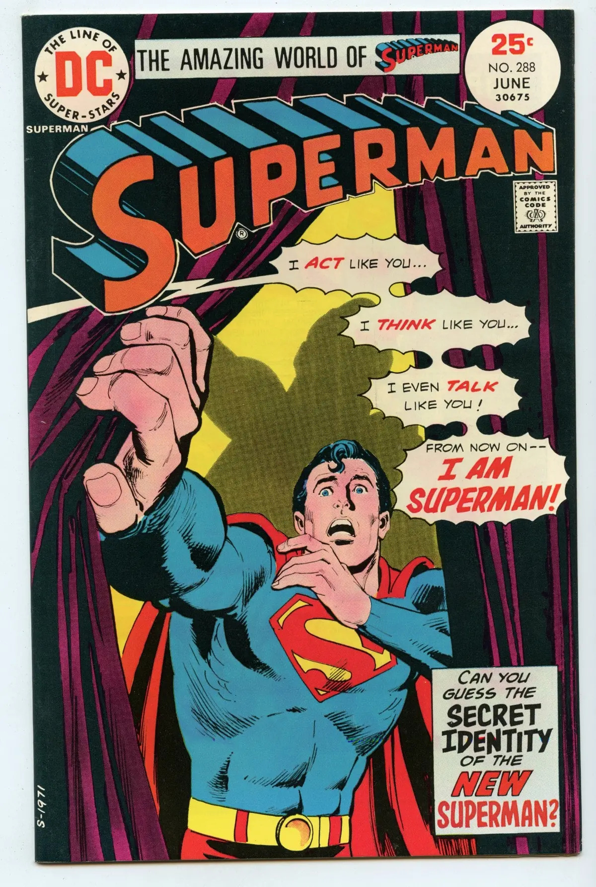 Superman 288 (Jun 1975) Nm- (9.2) 1