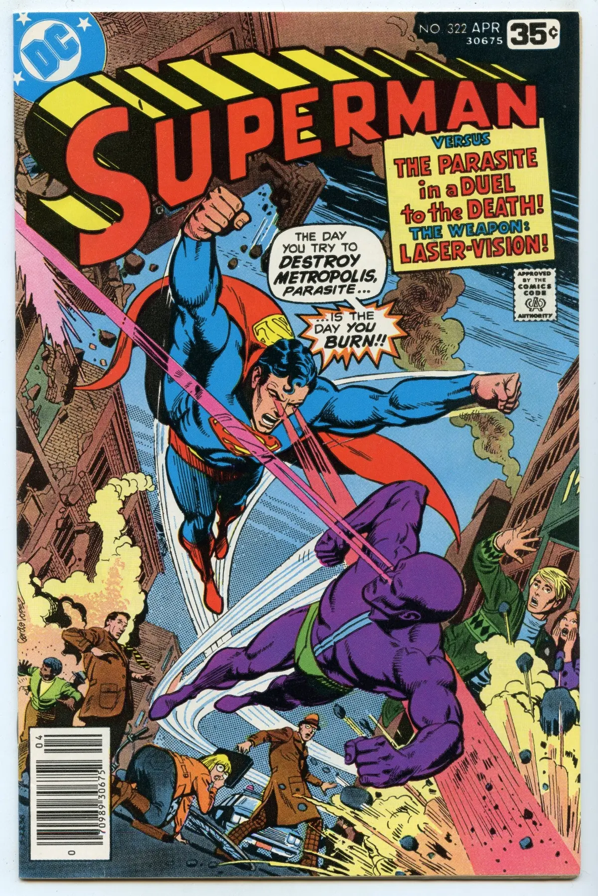 Superman 322 (Apr 1978) Vf/Nm (9.0) 1