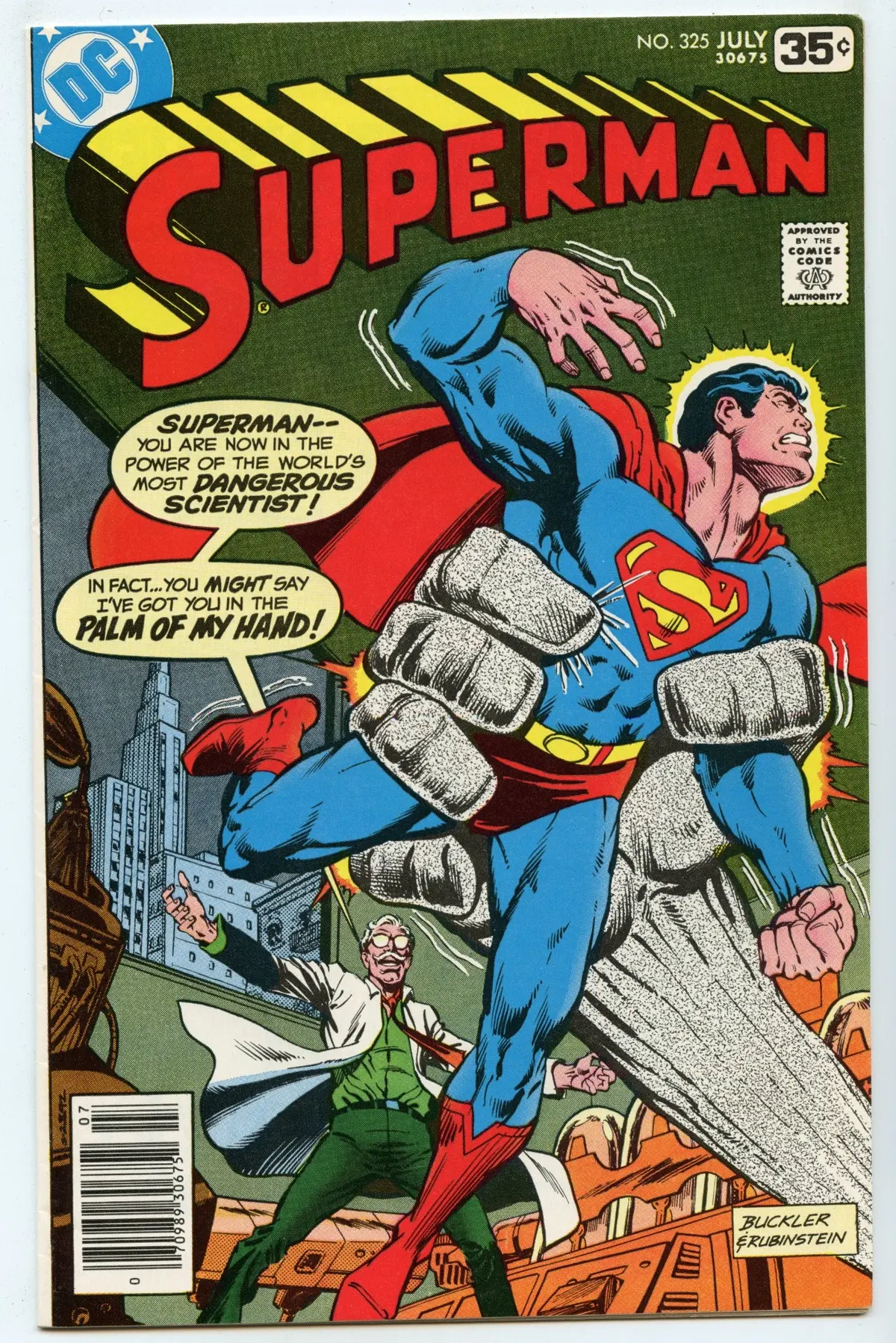Superman 325 (Jul 1978) Vf/Nm (9.0) 1