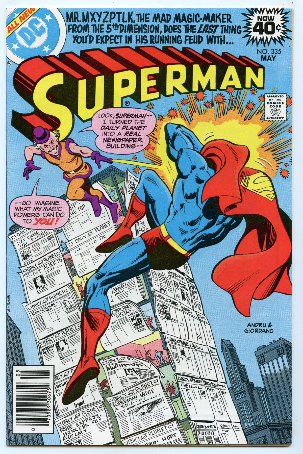 Superman 335 (May 1979) Nm- (9.2) 1