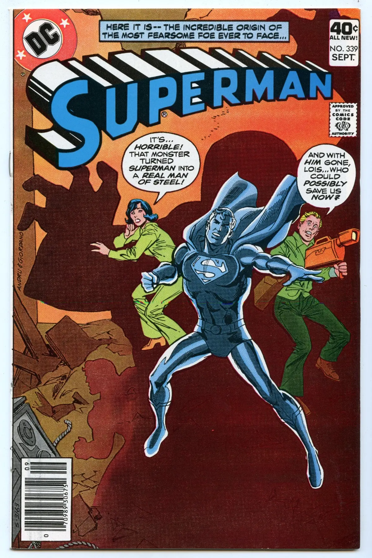 Superman 339 (Sep 1979) Nm- (9.2) 1