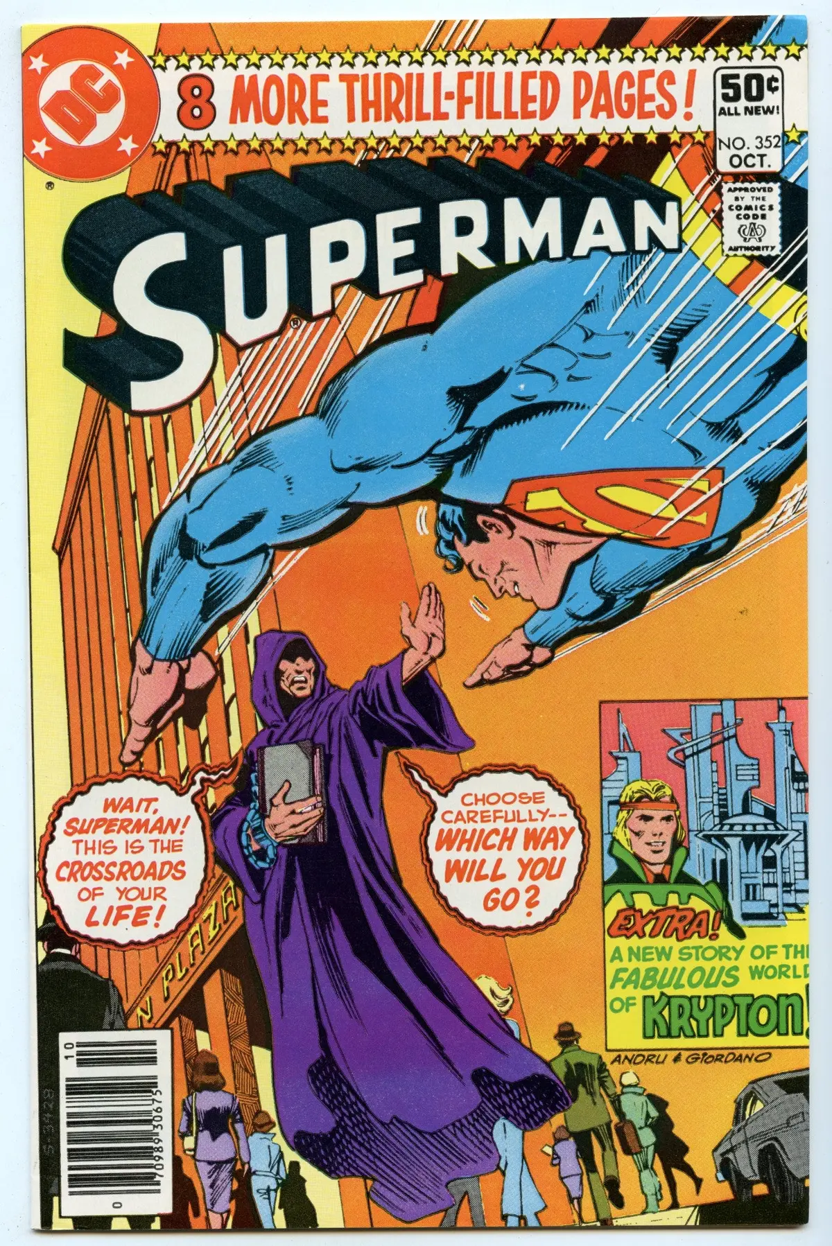 Superman 352 (Oct 1980) Nm- (9.2) 1