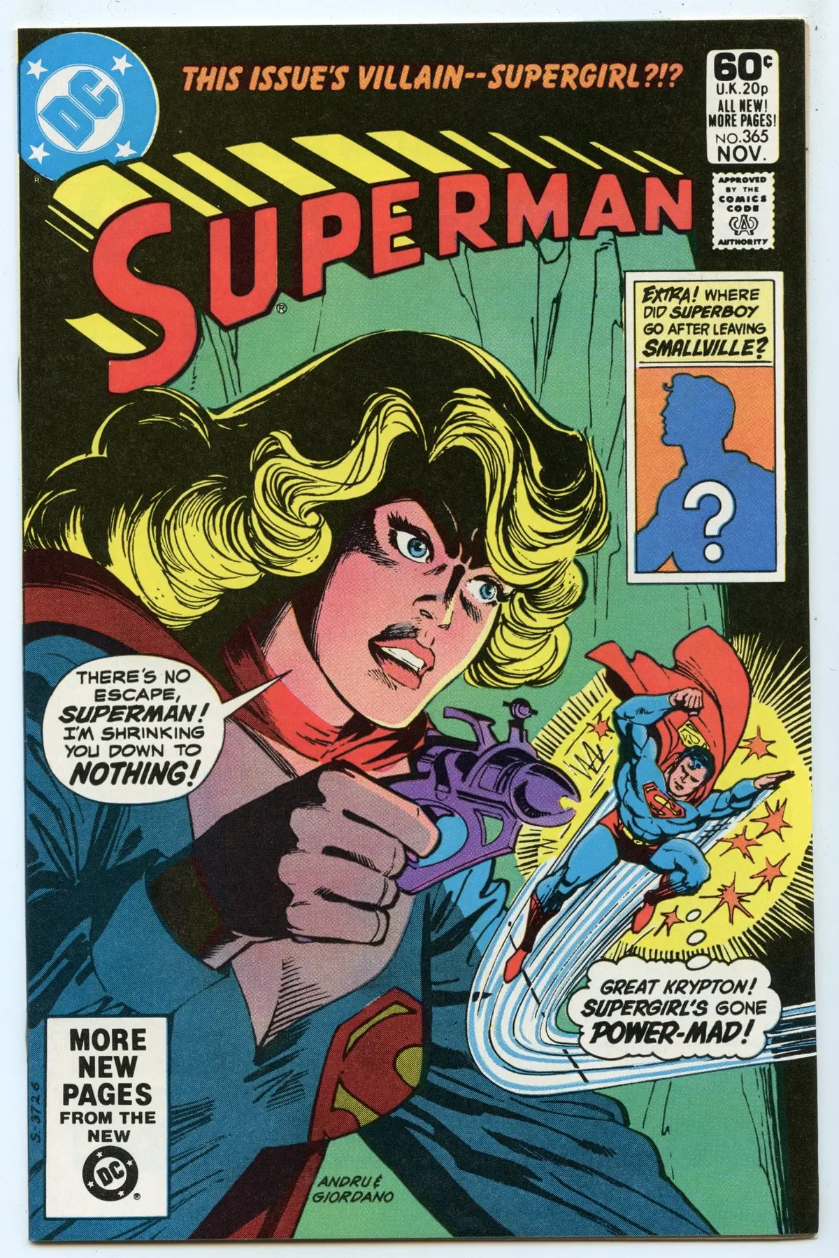 Superman 365 (Nov 1981) Nm- (9.2) 1