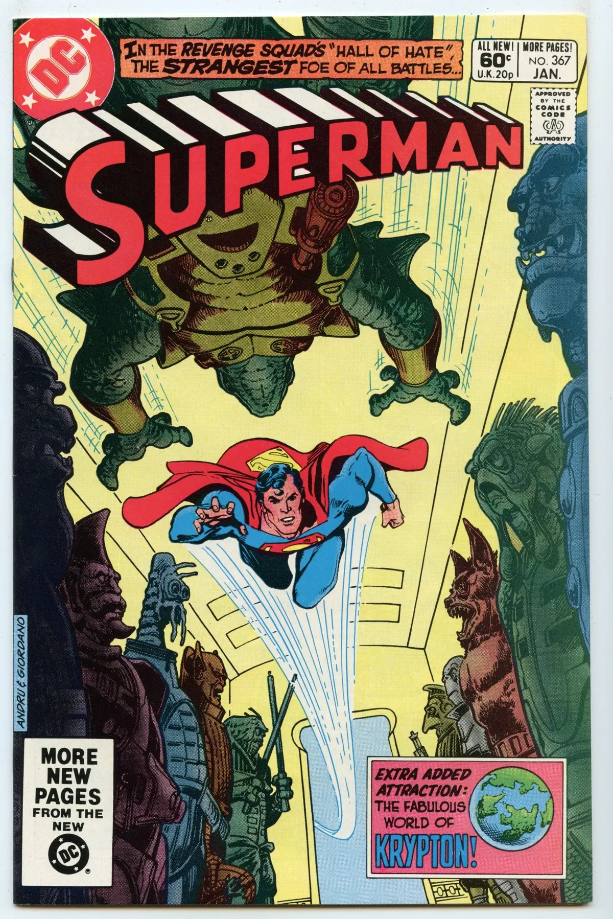 Superman 367 (Jan 1982) Nm- (9.2) 1