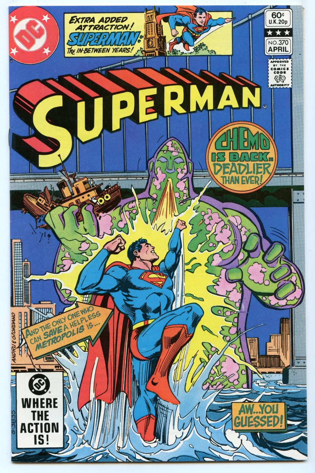 Superman 370 (Apr 1982) Nm- (9.2) 1