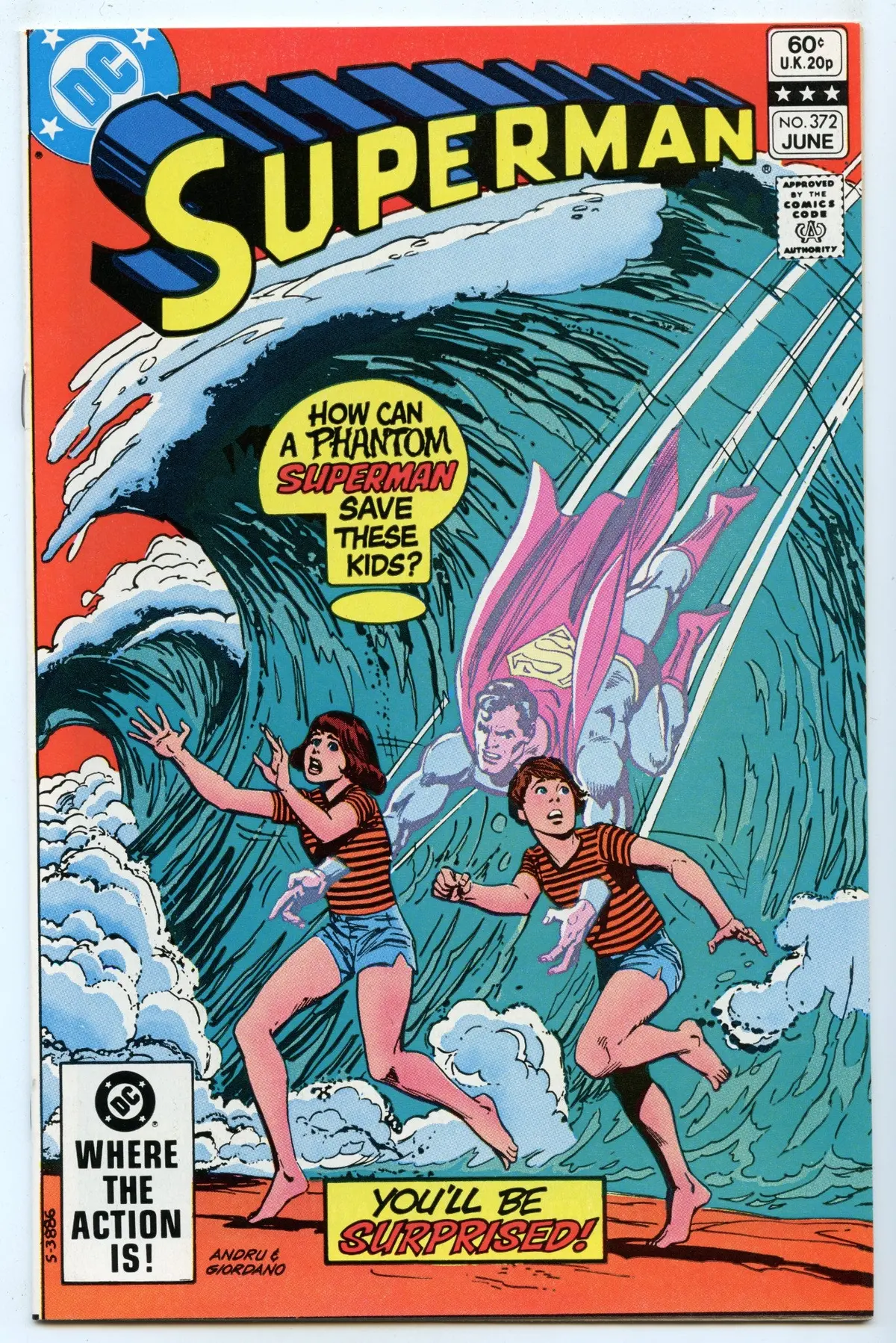 Superman 372 (Jun 1982) Nm- (9.2) 1