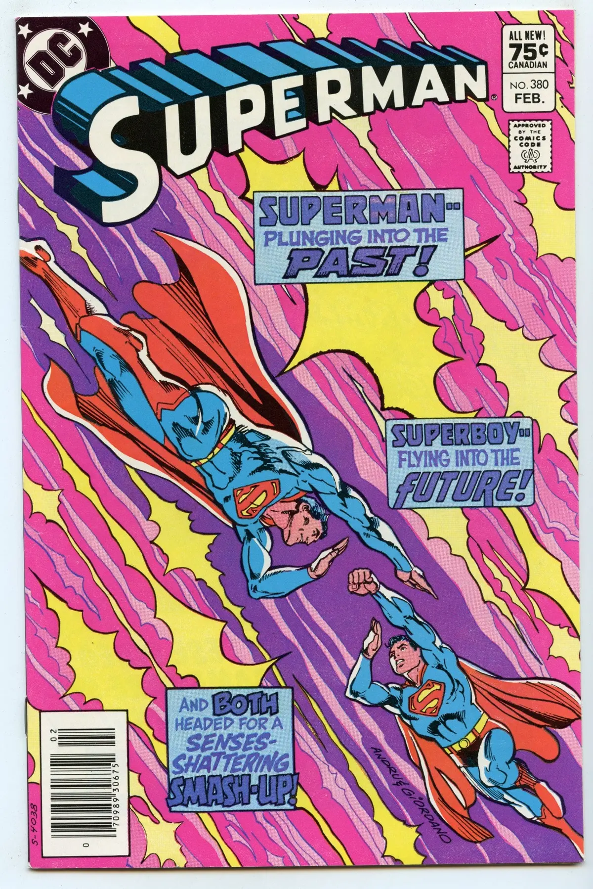Superman 380 (Feb 1983) Nm- (9.2) - Cdn Price Variant 1