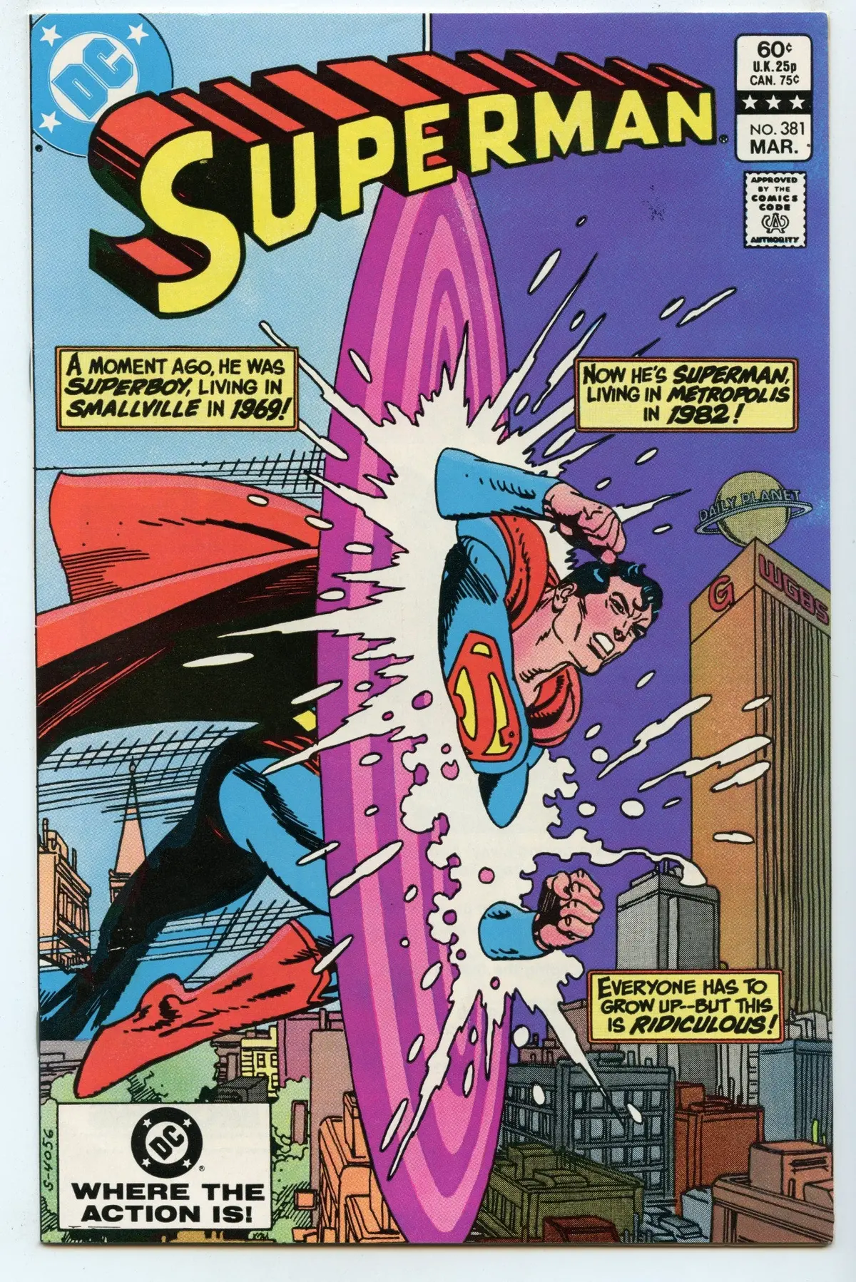 Superman 381 (Mar 1983) Nm- (9.2) 1