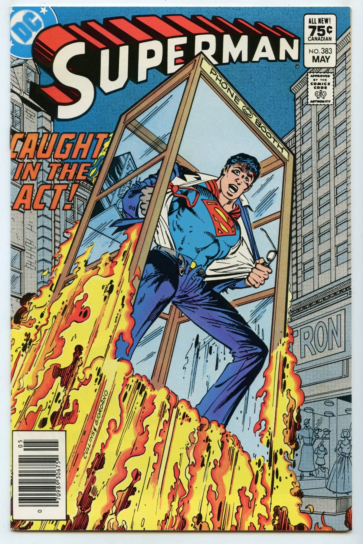 Superman 383 (May 1983) Nm- (9.2) - Cdn Price Variant 1