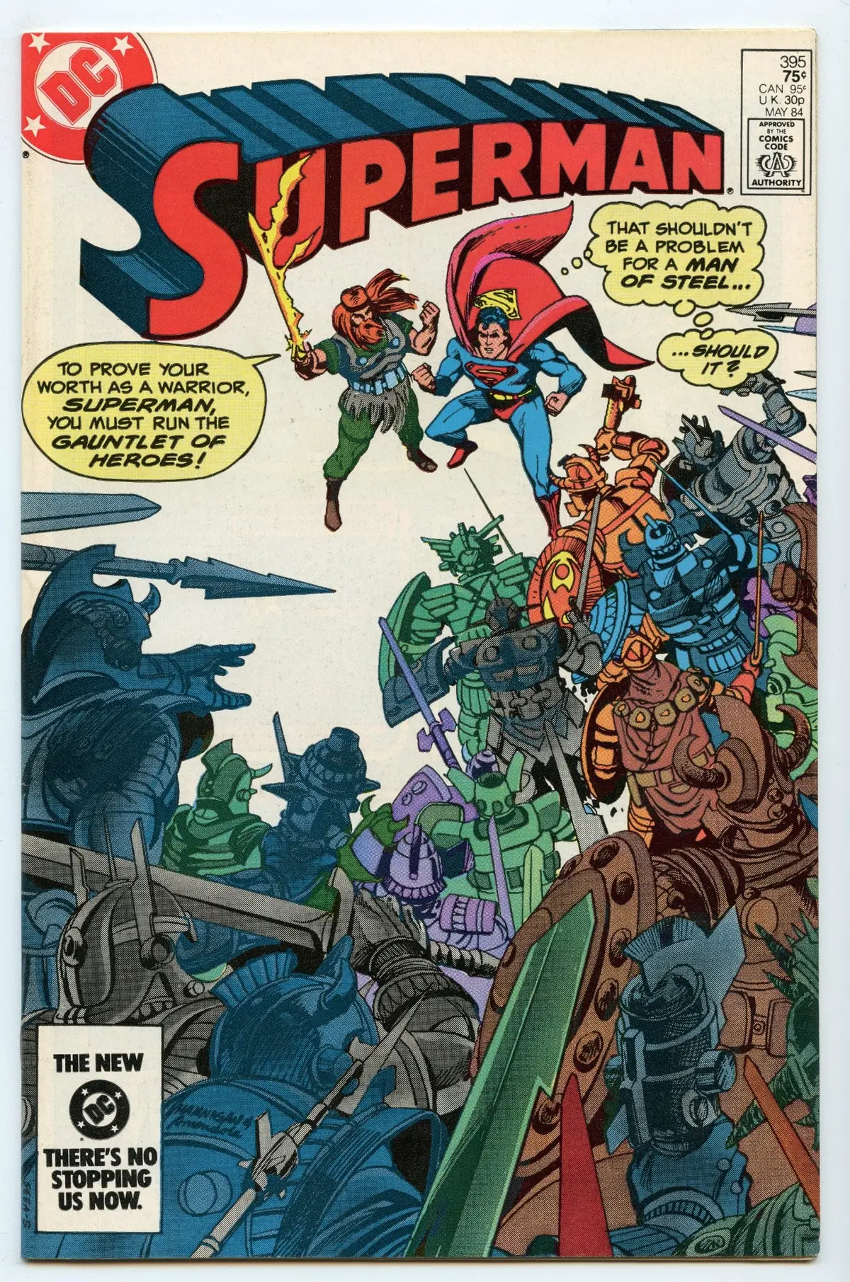 Superman 395 (May 1984) Vf/Nm (9.0) 1
