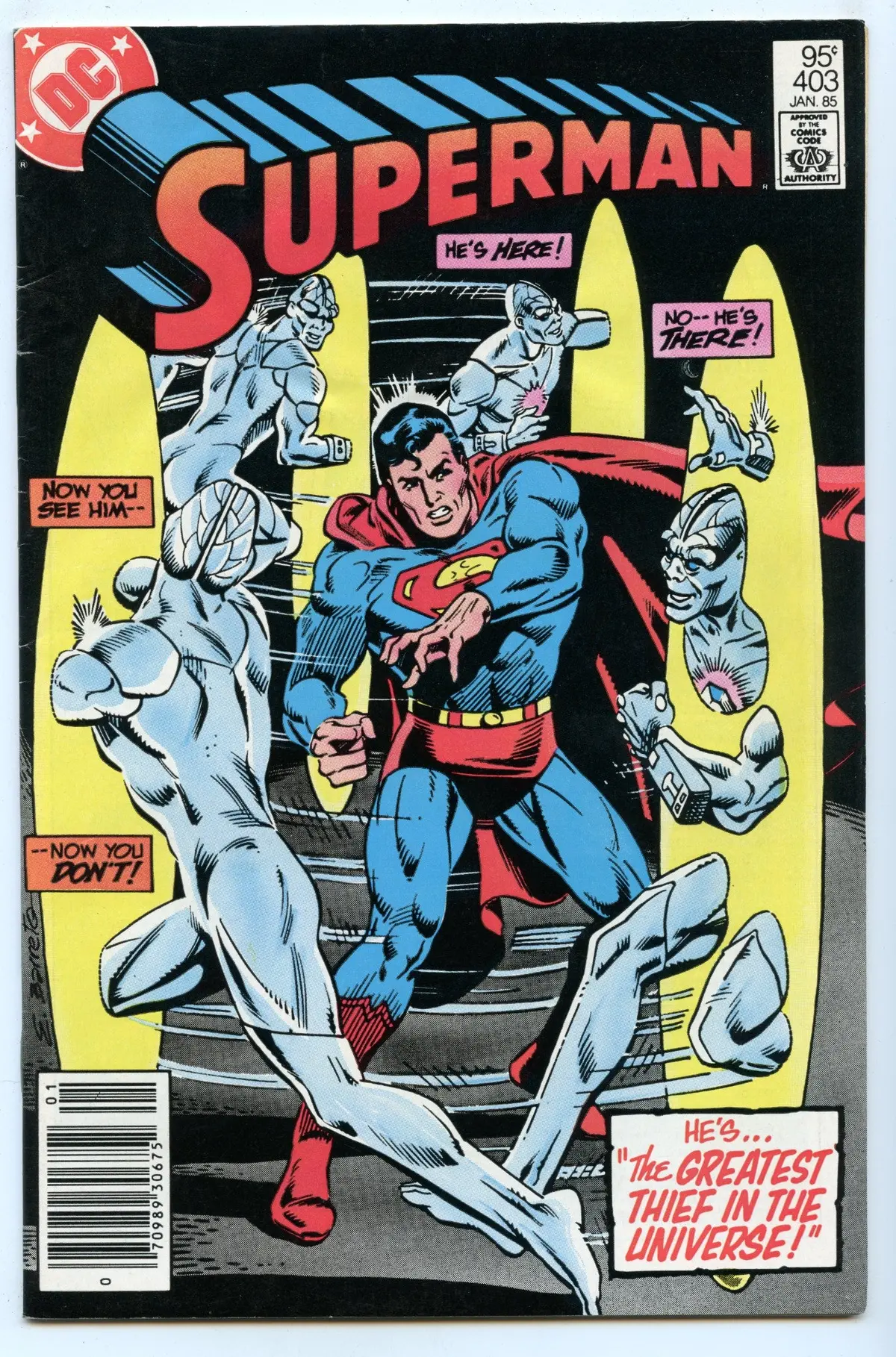 Superman 403 (Jan 1985) Vf+ (8.5) - Cdn Price Variant 1