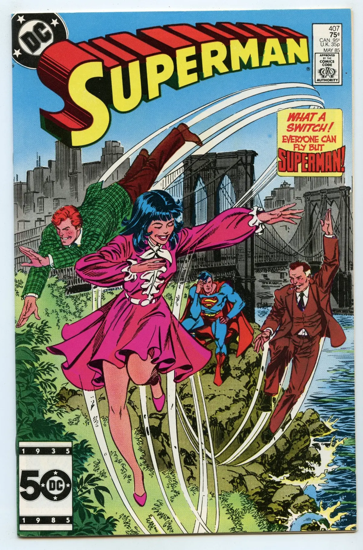 Superman 407 (May 1985) Nm- (9.2) 1