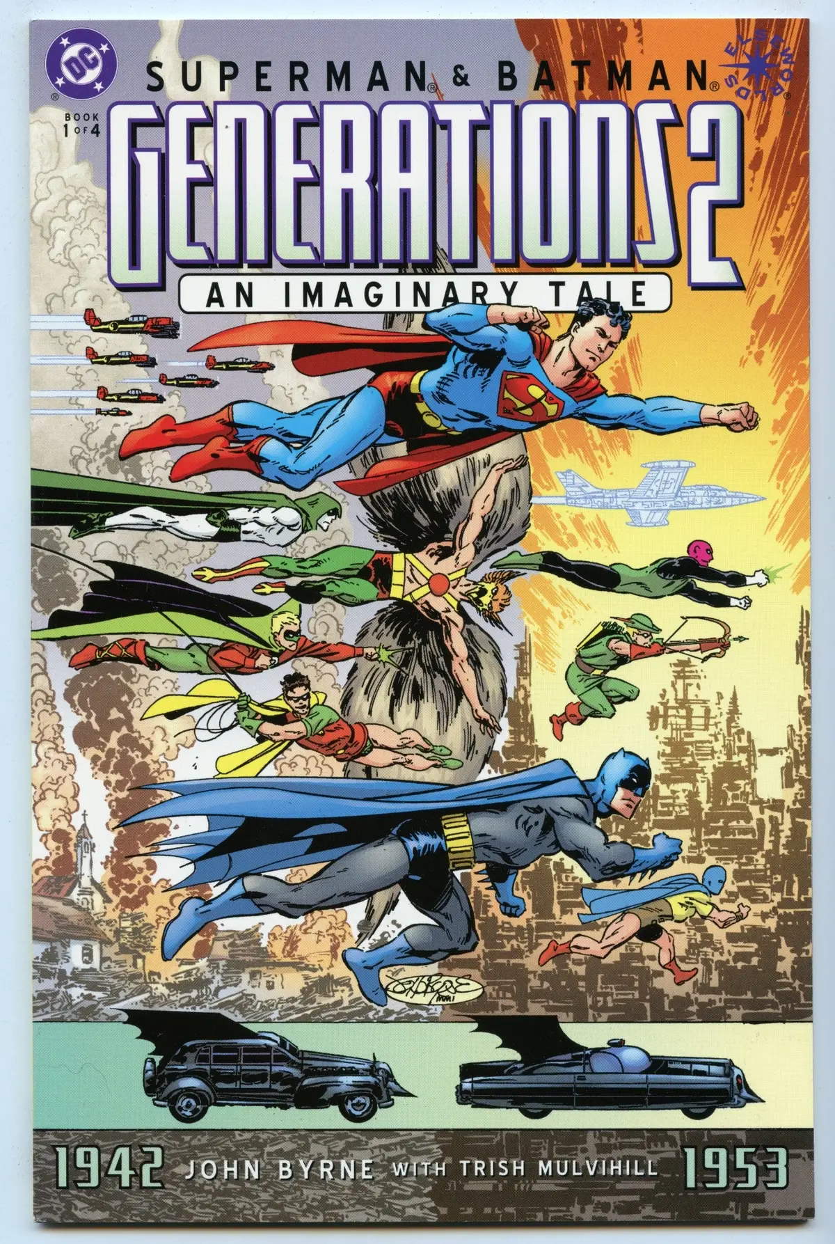 Superman & Batman: Generations Ii 1 (Oct 2001) Nm- (9.2) 1