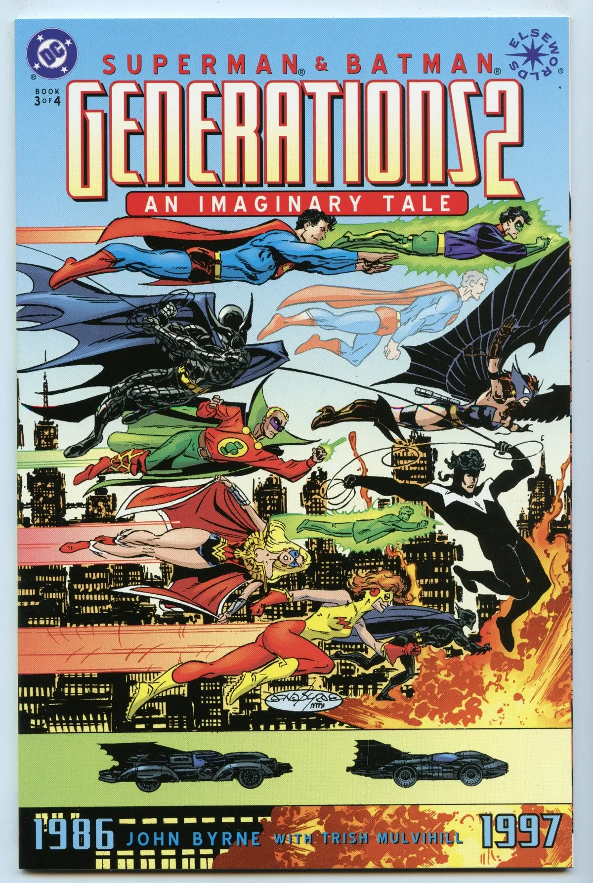 Superman & Batman: Generations Ii 3 (Dec 2001) Nm- (9.2) 1