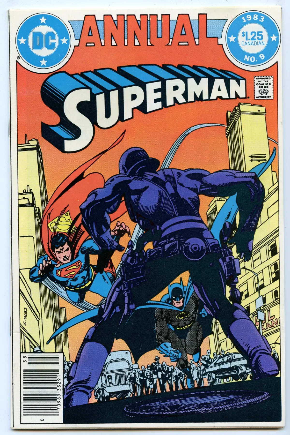 Superman Annual 9 (Sep 1983) Nm- (9.2) 1