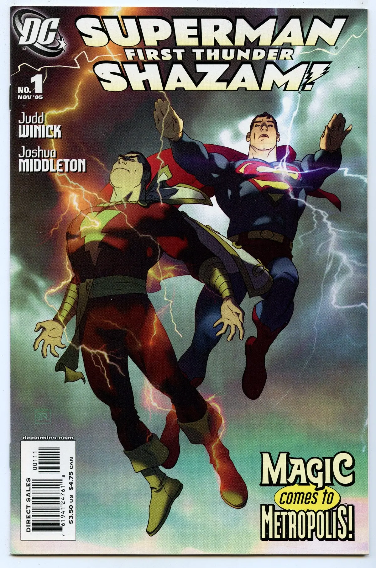 Superman/Shazam: First Thunder 1 (Nov 2005) Nm- (9.2) 1