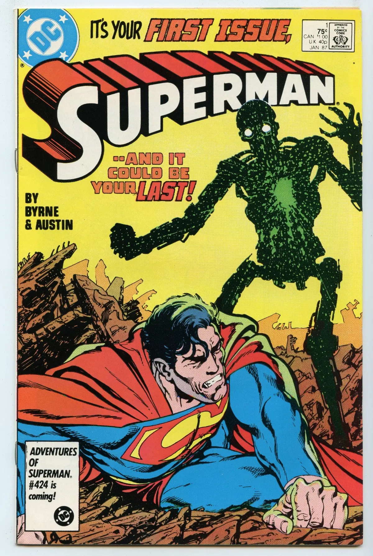 Superman V2 1 (Jan 1987) Vf/Nm (9.0) 1