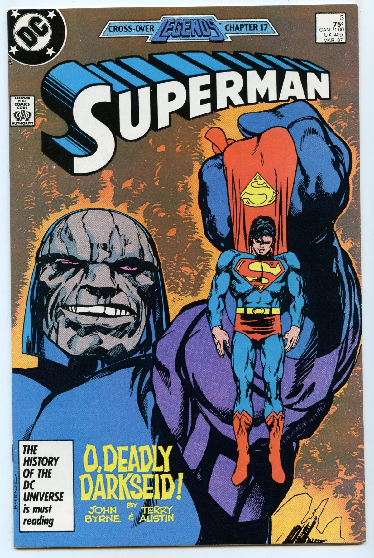 Superman V2 3 (Mar 1987) Nm- (9.2) 1