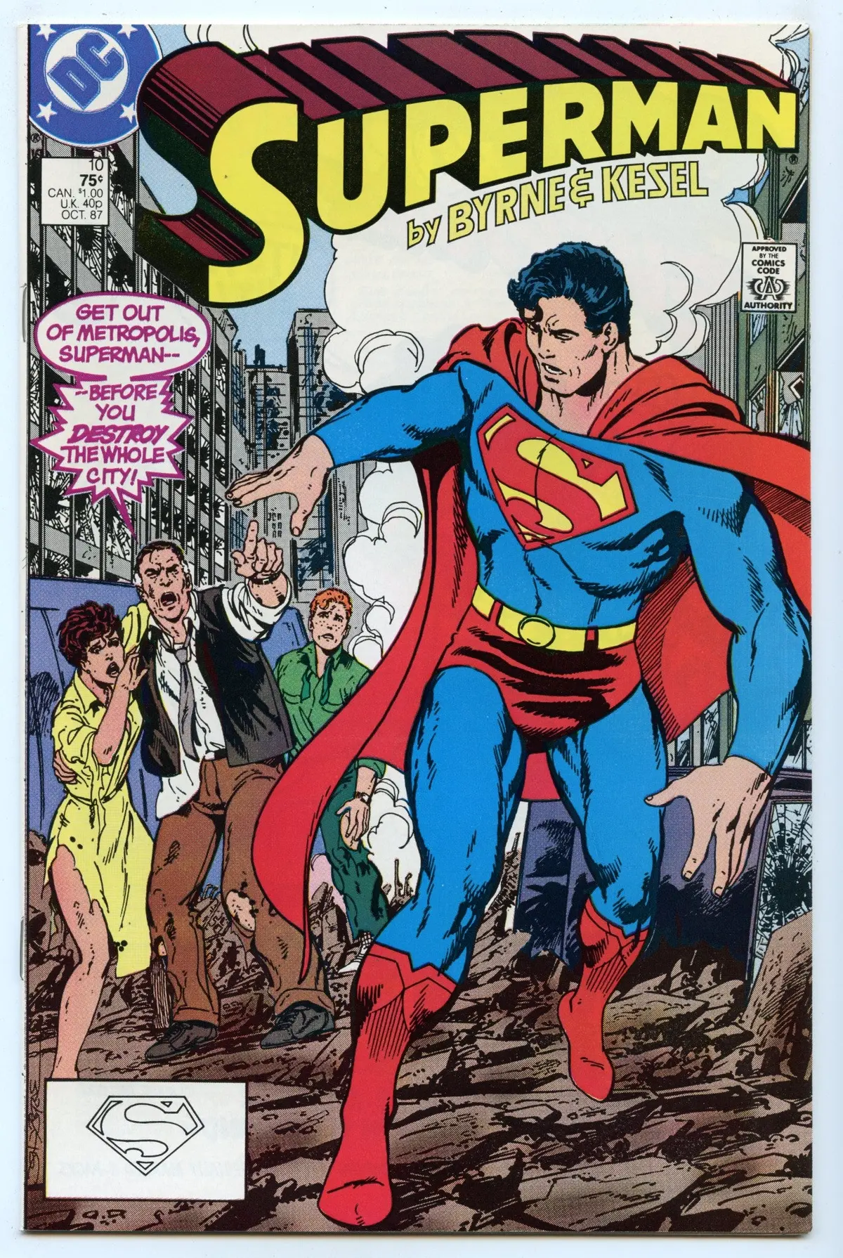 Superman V2 10 (Oct 1987) Nm- (9.2) 1