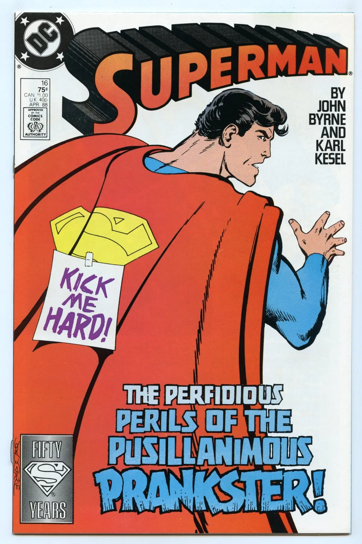 Superman V2 16 (Apr 1988) Nm- (9.2) 1
