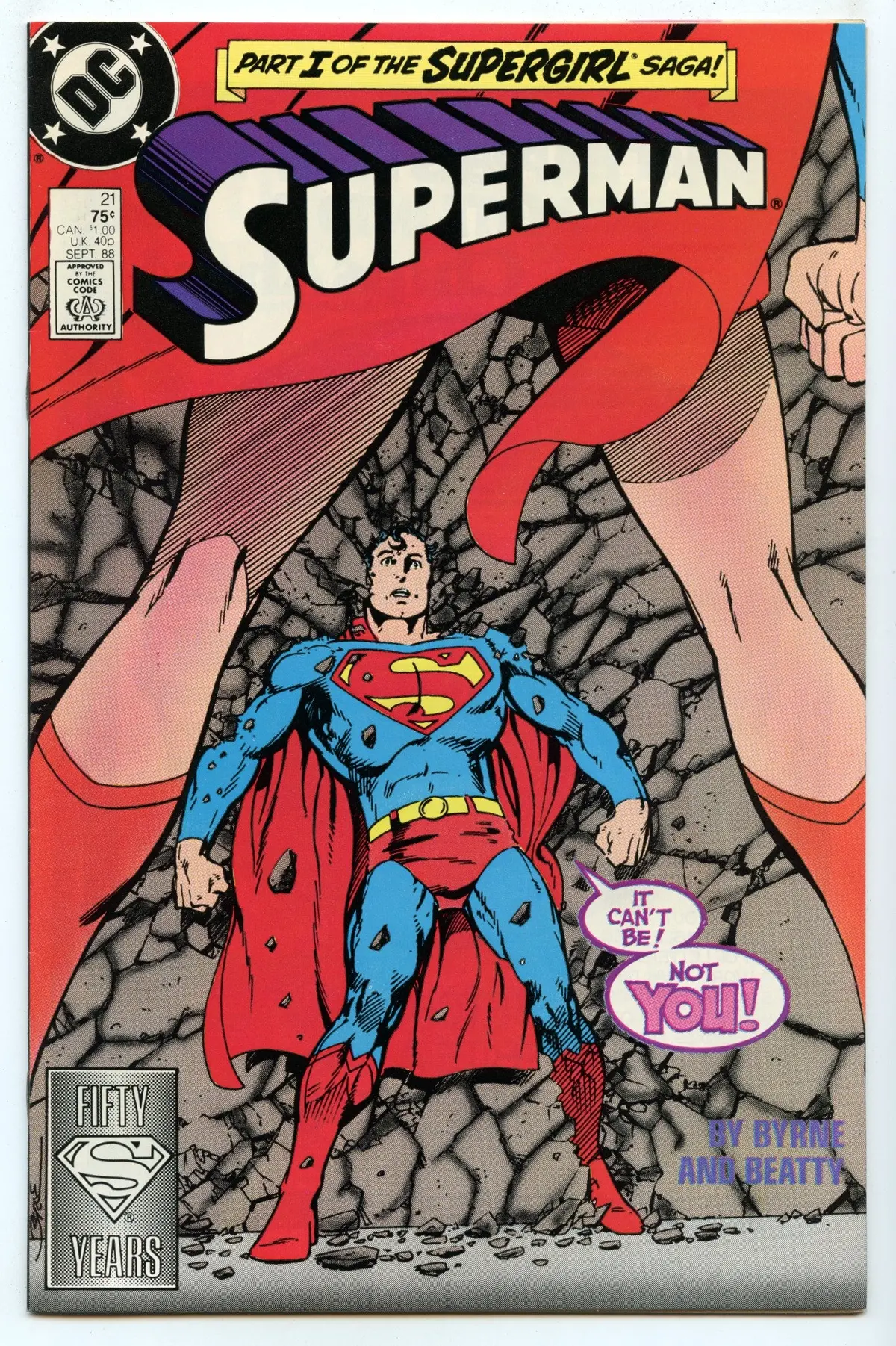 Superman V2 21 (Sep 1988) Nm- (9.2) 1