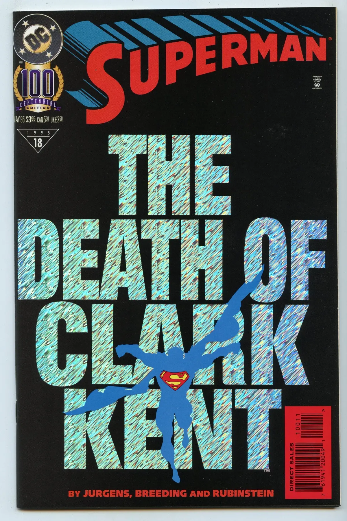Superman V2 100 (May 1995) Nm- (9.2) 1