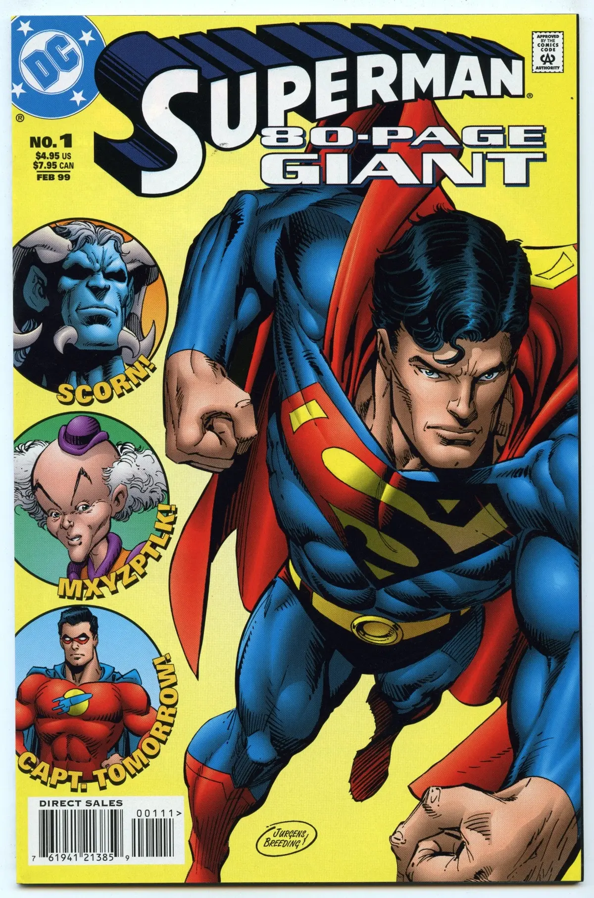 Superman V2 80-Page Giant 1 (Feb 1999) Nm- (9.2) 1