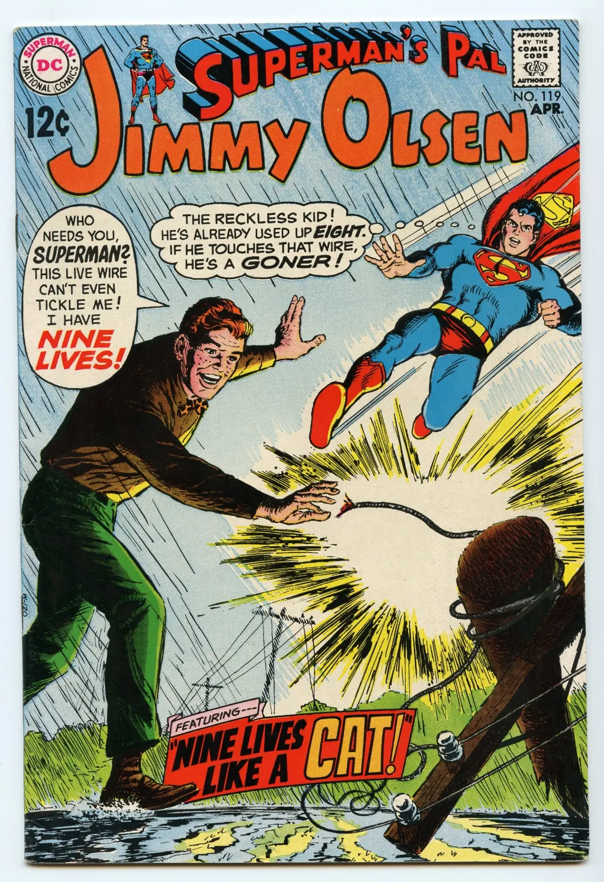 Superman's Pal Jimmy Olsen 119 (Apr 1969) Vf (8.0) 1