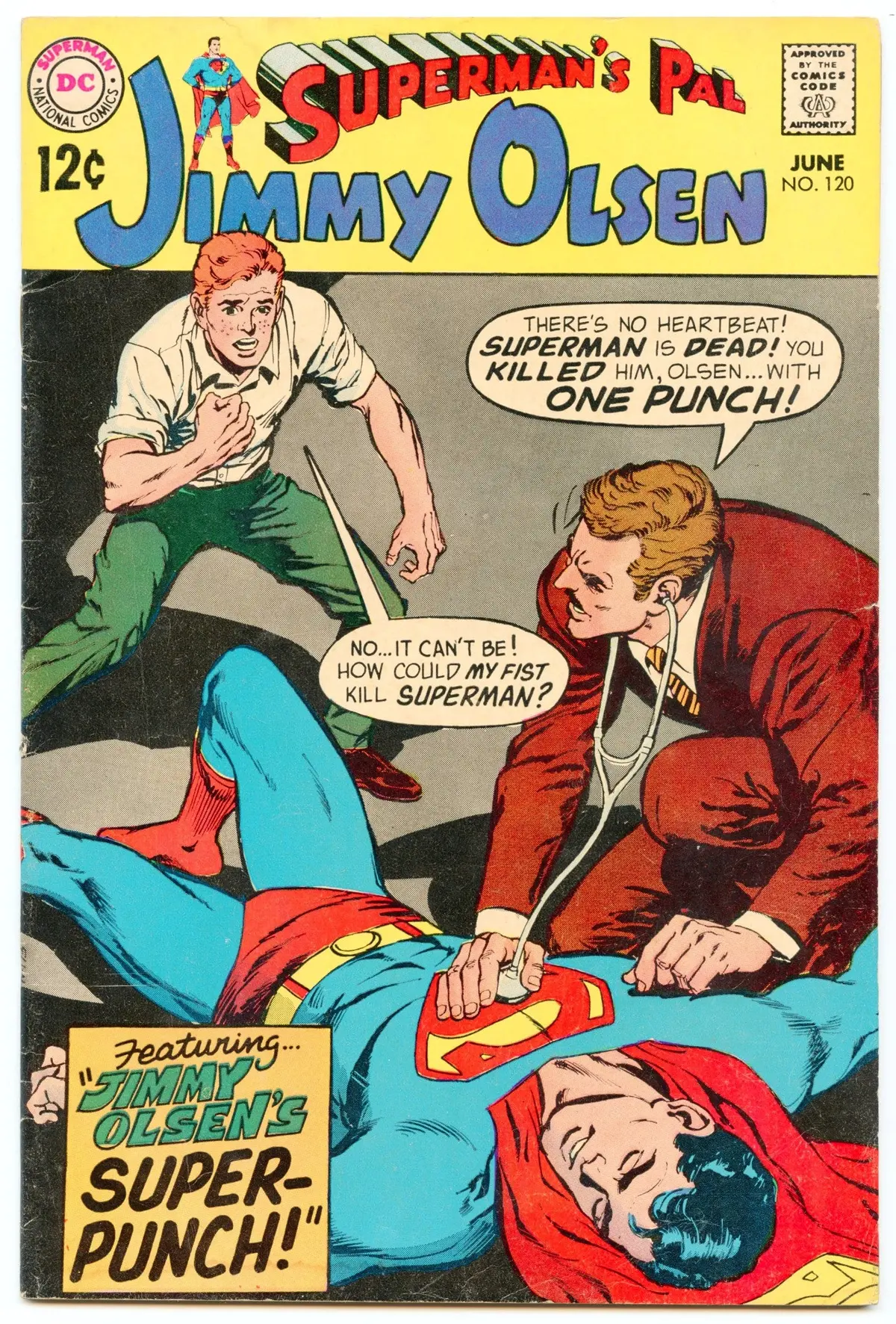 Superman's Pal Jimmy Olsen 120 (Jun 1969) Vg+ (4.5) 1
