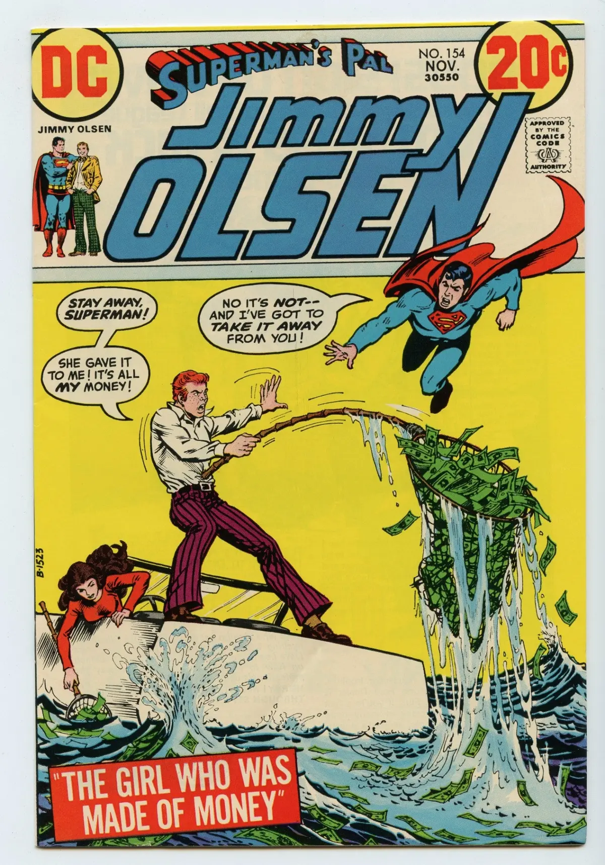 Superman's Pal Jimmy Olsen 154 (Nov 1972) Vf- (7.5) 1